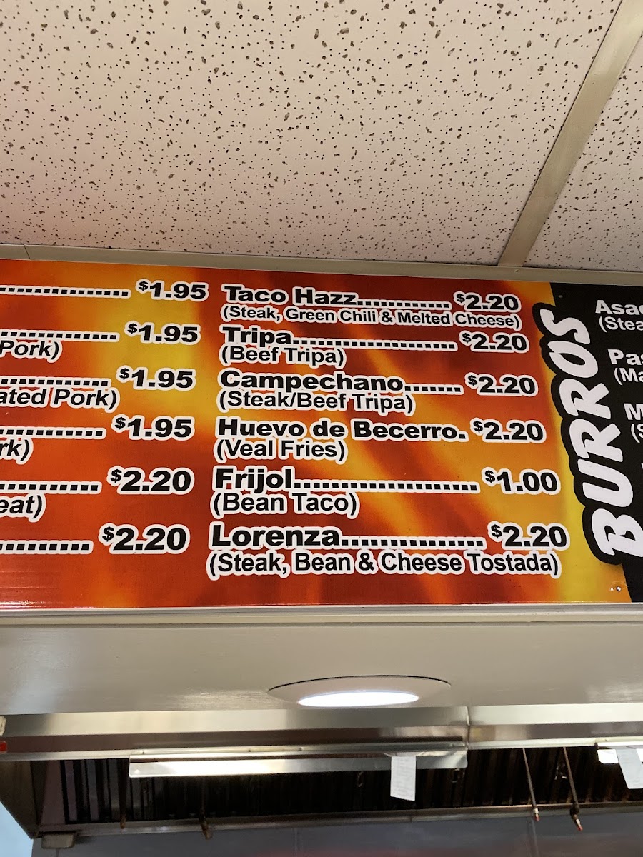 Ta Carbon Mexican Grill Menu - Image 6